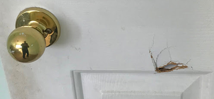 interior door hole repair Pensacola