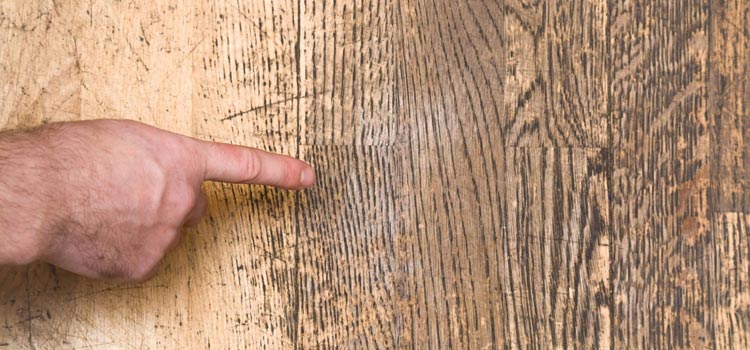 Wood Door Scratch Repair in Pensacola